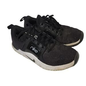 Nike Shoes Womens Sz 6 Black CK2576 001 Running Athletic Gym Training Track Run